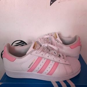 Pink/White Adidas